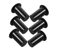 VICASKY 6pcs Microphone Stand Tabletop Plastic Mic Storage Stand for Desktop Use Stable Microphone Base Support