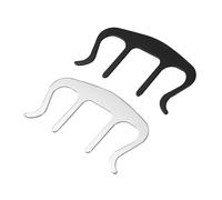 VICASKY 6pcs Music Page Holder Note Clamp Metal Memo Clips for Music Books Stationary Clip for Holding Notes and Pages for Practice Sessions