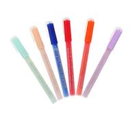 VICASKY 6pcs Nail Art Pens Manicure Markers for Detailed Painting and Line Drawing Versatile Nail Salon Supplies for Artists and Enthusiasts for All Skill Levels