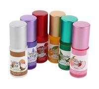 VICASKY 6pcs Natural Cuticle Oil Rollerball for Nail Edge Nourishing Softener Strengthener Repairing Hangnail Cracks Treatment Non Greasy Formula Suitable for All Skin Types