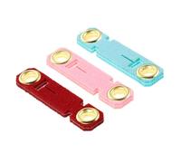 VICASKY 6pcs Parrot Leg Bands and Pigeon Foot Rings, Soft Leather Training Bird Leg Rings, Size 4 Mixed Red, Pink, Blue, Suitable for Small Birds and Outdoor Use