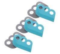 VICASKY 6Pcs Pet Hair Remover Soft Brush Set for Dogs and Cats, Reusable Dual-Sided Grooming Tool for Shedding, Multi-Surface Hair Remover for Sofa, Bedding, and Clothes Cleaning