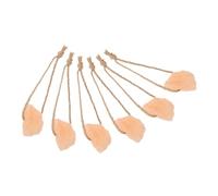 VICASKY 6pcs Pink Salt Lick Blocks for Livestock Cattle Deer Animals Natural Mineral Source Rope for Hydration Digestion Support
