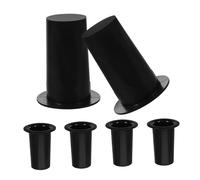 VICASKY 6pcs Plastic Desktop Microphone Stand Tabletop Mic Support for Stable Use in Home Studio Office