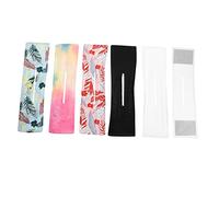 VICASKY 6Pcs Printed Hair Bun Maker Set Adjustable Twisting Hair Accessories for Women for Creating Stylish Buns at Home or On-the-Go Random Style
