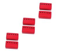 VICASKY 6pcs Protect Your Electric Guitar Pickup Humbucker Pickup Cover Brass Material for Style Guitars