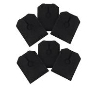 VICASKY 6pcs Pu Leather Razor Protective Cover Travel Safety Case for Men's Manual Razor Home Storage