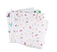 VICASKY 6pcs Pure Cotton Six-Layer Drool Towels Soft Absorbent Handkerchiefs for Washcloths for Newborns Lightweight Breathable for Toddlers