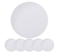 VICASKY 6Pcs Replacement Anti-Dazzle Downlight Lampshades 2.5 Inch Diameter 59Mm Ceiling Light Diffuser Covers for Home and Office Lighting Fixtures