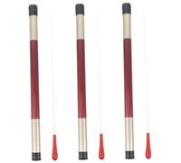 VICASKY 6pcs Sandal Performance Orchestra Concert Dark Red Music Supply Tool Accessory for Conducting Baton Use at Live Performance