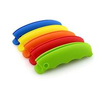 VICASKY 6Pcs Silicone Holder for Grocery Bags Labor Saving Grip Carrier Comfortable Handheld Devices for Shopping and Home Use Random Color