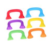 VICASKY 6pcs Simulation Handset for Speech Development and Auditory Feedback Plastic Pretend Play Phones for Classroom and Home Learning Language Aid for Interactive Communication