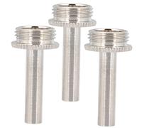 VICASKY 6pcs Stainless Steel Trumpet Finger Rods Trumpet Connecting Rods Piston Stem Accessories for Instrument Maintenance and Repair