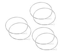 VICASKY 6pcs Steel Dulcimer String for Replacement Dulcimer Instrument String Accessory for Playing Traditional Music