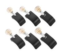VICASKY 6Pcs Trekking Pole External Lock Clips Set with Quick Flip Lock Handle Replacement for Hiking and Walking Sticks Compatible with 14Mm, 16Mm, 18Mm Poles for Outdoor Recreation