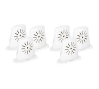 VICASKY 6pcs Ukulele Sound Hole Humidifier Portable Guitar Maintenance Tool for Soprano Ukulele Case