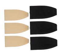 VICASKY 6pcs Violin Cello Bow Tips Set Black and White Plastic Bow Accessories for Stringed Instrument Parts Suitable for Violinist