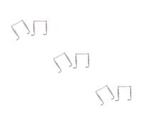 VICASKY 6pcs Violin Chinrest Clamp Screw Plated Violin Chinrest Chin Rest Clamp Replacement Parts Easy Install