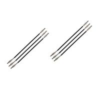 VICASKY 6pcs Violin Tail Cords Wire Replacement Parts End Tail for Optimal Sound Essential Violin Accessories Kit High Strength Tension