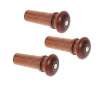VICASKY 6pcs Violin Tailpiece Peg Bridge Pegs for Violin Pins Endpin Musical Instrument Accessories Part Accessories End Pin Screws