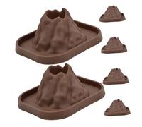 VICASKY 6Pcs Volcano Science Model Kit Compact DIY Erupting Volcano Educational Scientific Prop for Creative Geography Experiment