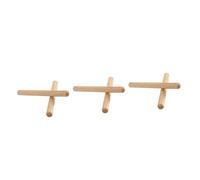 VICASKY 6pcs Wooden Rhythm Sticks Drumsticks for Percussion Instruments for Drumming Accessories and Wood Drumsticks Supplies Lightweight Design for Easy Handling
