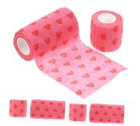 VICASKY 6Rolls Breathable Self Adhesive Sports Wrapping Bandages High Elasticity Non Woven Tapes for Comfortable Skin Healing for Outdoor Exercise and Injury Support