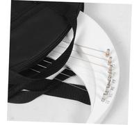 VICASKY 7 String Crescent Raya Moon Shaped Instrument Musical Lyre Design Music Learning Beginner Lyre Harp Music Learning Moon Harp Instrument White Metal
