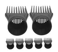 VICASKY 7pcs Hair Dryer Nozzle Brush Attachments Plastic Styling Combs Heat Resistant Blowout Tool for Salon and Home Use Precise Airflow Control Design
