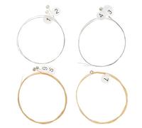 VICASKY 7pcs Lyre Strings Full Set Metal Replacement Strings Harp Instrument Accessories Suitable for Lyre Harp Players and Musical Repairs: 1