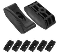 VICASKY 8 Pcs Dumbbell Rack Storage Stands with Practical Use and Simple Design, Black Pp Material Dumbbell Holder Stand Rack for Home Gym Fitness and Weight Organisation