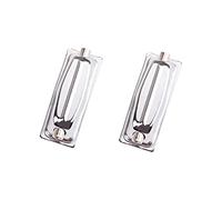 VICASKY 8 Pcs Metal Snare Drum Stand Lug Double-end Connector Claw Hooks Drum Set Accessory