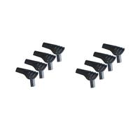 VICASKY 8 Pcs Nylon Tent Coupling Joints Folding Support Rod Adapters for Outdoor Camping Accessories Impact Resistant UV Protected Low Temperature Connectors for Tent Pole Repair and