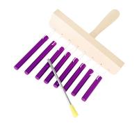 VICASKY 8-tone Aluminum Tube Monophonic Percussion Wind Chime Boys and Girls Music Teaching Aid Chimes Instrument Educational Percussion