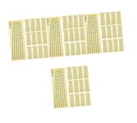 VICASKY 80pcs Guitar Fretboard Stickers Beginner-friendly Note Decals for Learning Scales and Chords Easy to Apply and Removable Suitable for Acoustic and Electric Guitars
