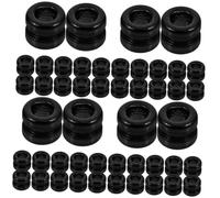 VICASKY 80pcs Guitar Musical Beads Metal String Beads for Folk Guitar Decorative for Acoustic Strings Accessories