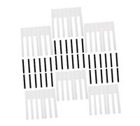 VICASKY 88pcs Professional Piano Keytops White Piano Keys Replacement Keyboard Key Accessories