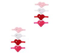 VICASKY 8pcs Boy Girl Girls Headband Heart Flower Hair Band Christmas Headband Hairband Clips Hair Bands