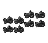 VICASKY 8pcs Cassette Tape Player Pinch Roller Sturdy Frame Diameter Pressure Belt Pulley for Radio Recorder and Video Devices Replacement Parts