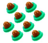 VICASKY 8PCS Cat Lick Lollipop Catnip Pudding Treats Fun Cat Snack Balls with Vitamin Random Flavors Easy to Use Sugar Cover