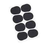 VICASKY 8pcs Clarinet Alto Tenor Saxophone Pads Silicone Black for Clarinet Mouthpiece