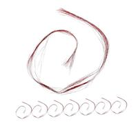 VICASKY 8pcs Diy Handmade Hair Rope for Braids Hair String for Braiding Ballerina Ties Braid Cords Twist Braiding String Versatile Styling Accessories for Boys and Girls Adults
