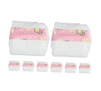 VICASKY 8pcs Doll Diapers Realistic Mini Doll Underwear Accessories for Pretend Play Enhancing Fine Motor Skills and Nurturing Experience