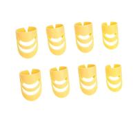 VICASKY 8pcs Durable Guitar Finger Picks Set Ergonomic Thumb Picks for Acoustic Guitar Banjo Mandolin Lightweight and Portable Comfortable Fit for Musicians