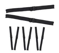 VICASKY 8pcs Elastic Wig Grip Bands Adjustable Wig Straps for Antislip Elastic Band Accessories for Making
