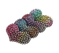 VICASKY 8pcs Gradient Heart Rhinestone Hair Clips for Teens Sparkly Wedding Party Hairpins Lightweight Decorative Barrettes for Thick Long Hair