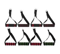 VICASKY 8Pcs Home Resistance Band with Fitness Handles and Door Anchor Set, Elastic Workout Strap for Strength Training and Muscle Fitness at Home Random Color Random Color
