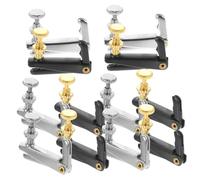 VICASKY 8pcs Metal Violin Fine Tuner Keys Violin Tuning Accessory Easy-to-use String Adjusters for Personal or Professional Use