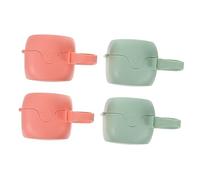 VICASKY 8pcs Portable Pacifier Cases for Boy Girl Storage Loop Design Pacifier Box for Go Teether Box