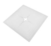 VICASKY 8pcs Reusable Light-Colored Star Stencil Made of Sturdy Pp for Crafting Projects and Painting, for Decorating and DIY Creations by Artists and Professionals